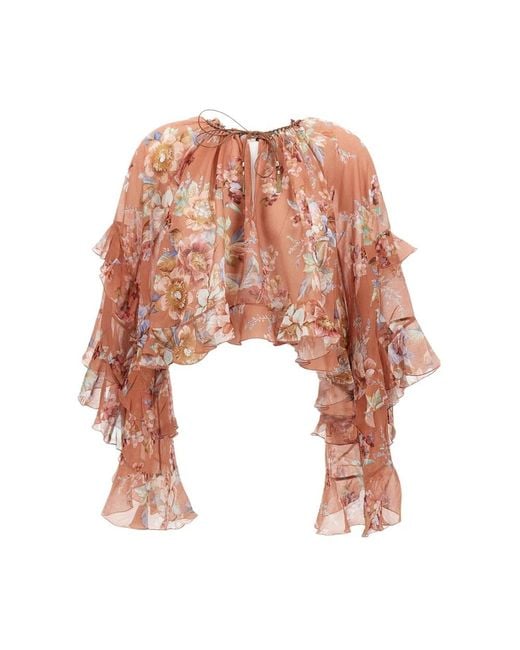 Zimmermann Pink Blouses