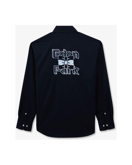 Eden Park Blue Casual Shirts for men