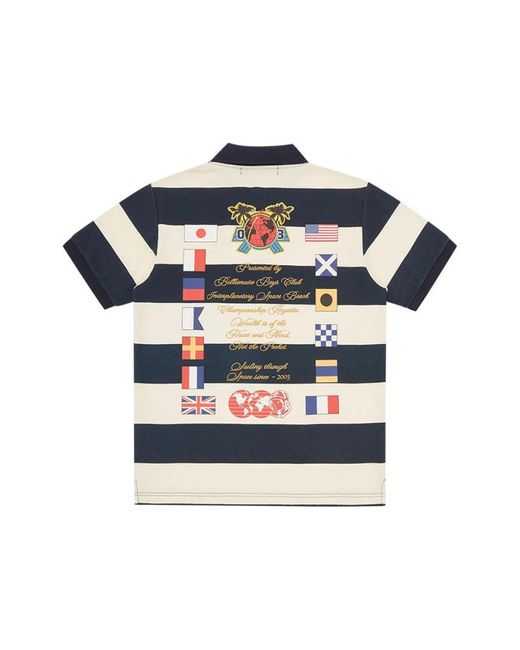 BBCICECREAM Blue Polo Shirts for men