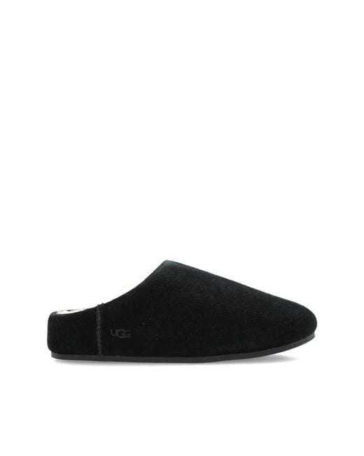 Ugg Black "Elea" Slides