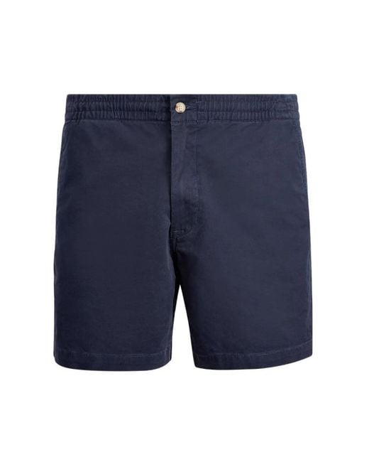 Ralph Lauren Marineblaue prepster shorts in Blue für Herren