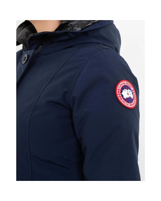 Canada Goose Blue Rossclair parka blau