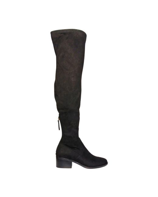 Stivali e stivaletti in camoscio di Steve Madden in Black