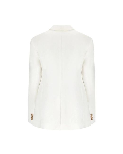 Elisabetta Franchi White Blazers