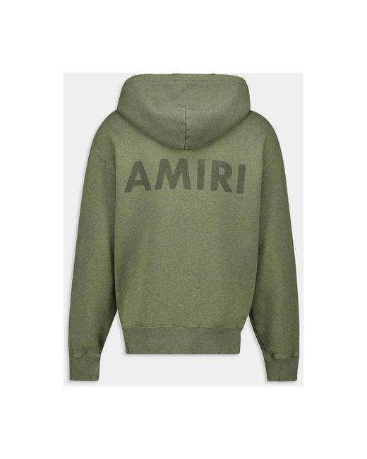 Amiri Stencil Sweatshirt in Green für Herren