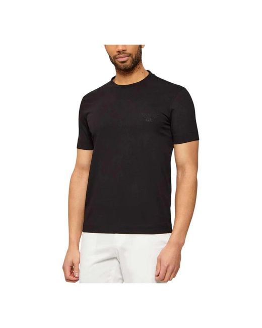 Emporio Armani Black T-Shirts for men