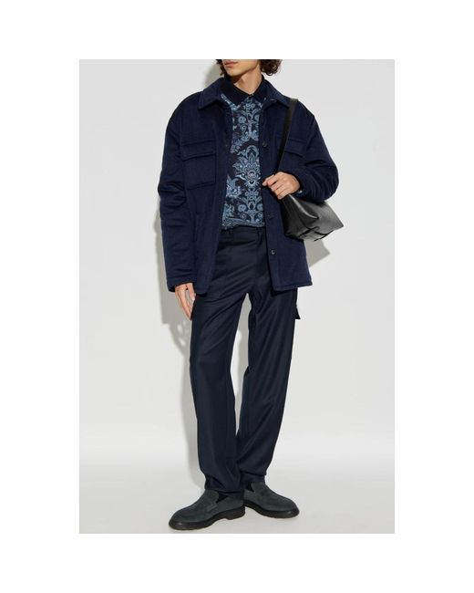 Light Jackets Etro pour homme en coloris Blue