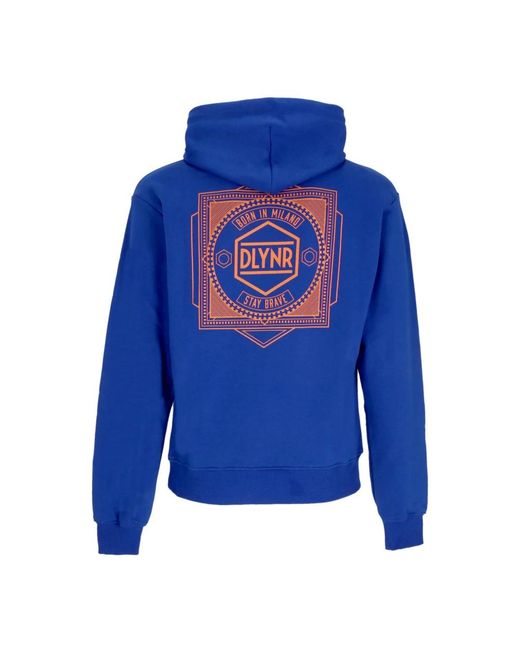 DOLLY NOIRE Blue Hoodies for men