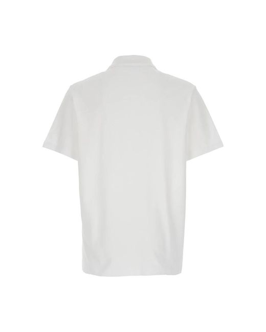 A.P.C. White Polo Shirts for men