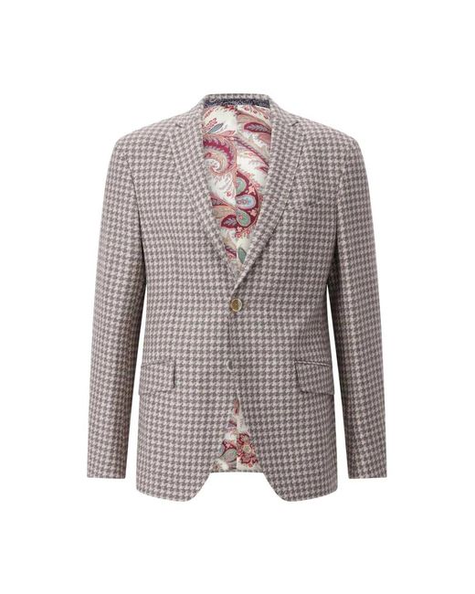 Etro Gray Blazers for men