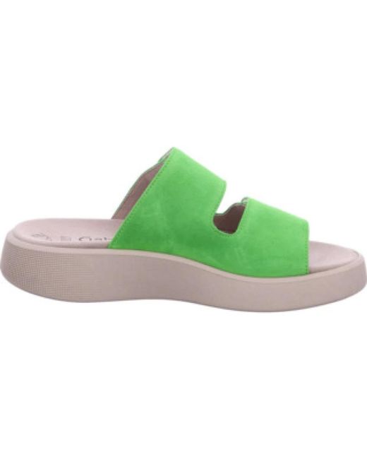 Gabor Green Bequeme Slip-On Schuhe Für Frauen