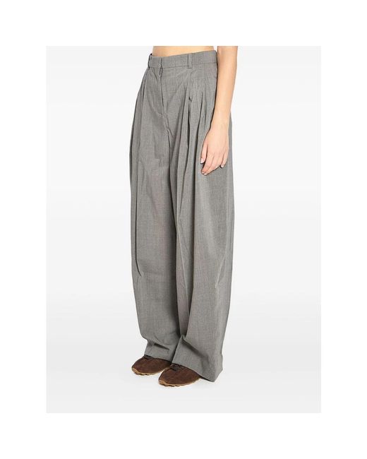 Wide Trousers di Jacquemus in Gray