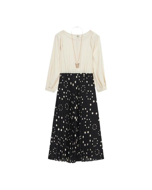 Midi Dresses di Oltre in Black