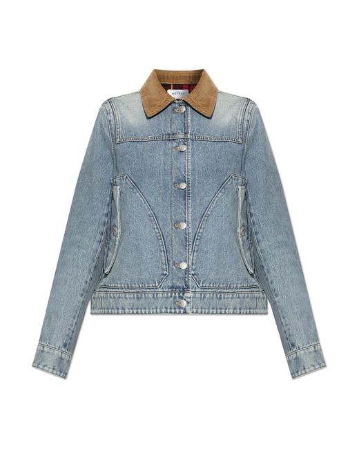Denim Jackets McQueen de color Blue