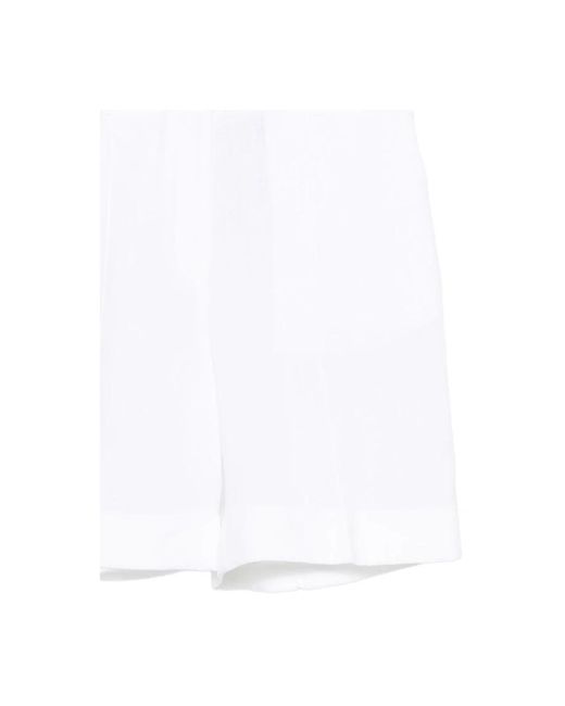 Eleventy White Casual Shorts