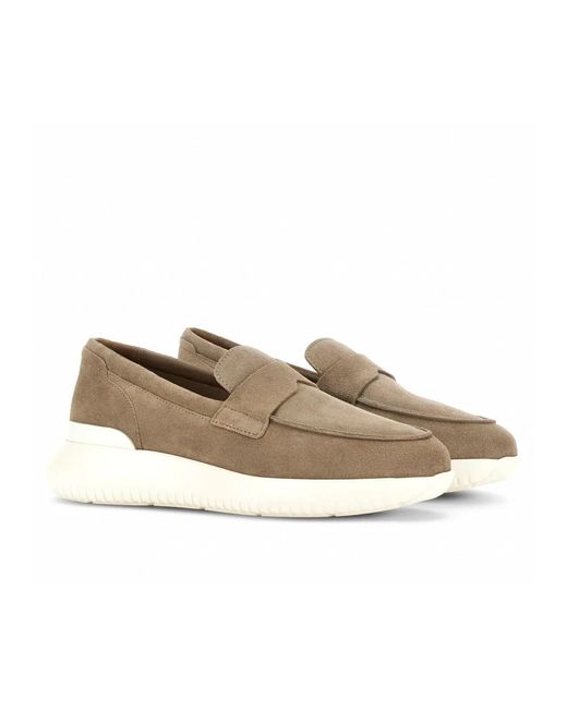 Hogan Interactive³ Loafers in Natural für Herren