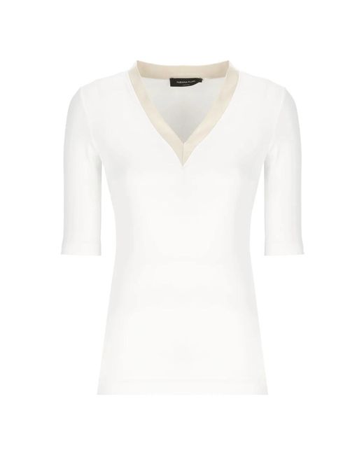 T-Shirts Fabiana Filippi de color White