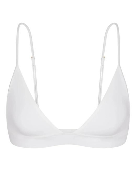 ÉTERNE Ondergoed ,Wit ,Tweed Triangle Bra in het White