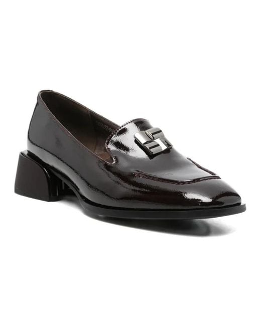 Linda Baumann Black Loafers