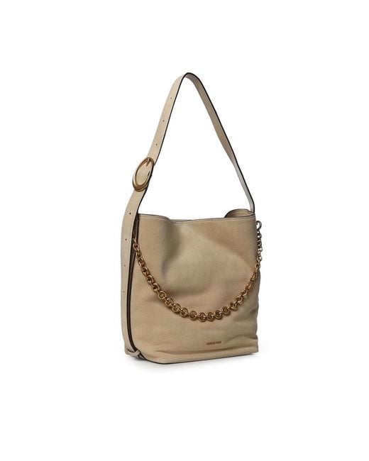 Michael Kors Natural Shoulder Bags