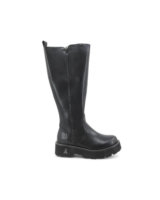 Patrizia Pepe Black High Boots
