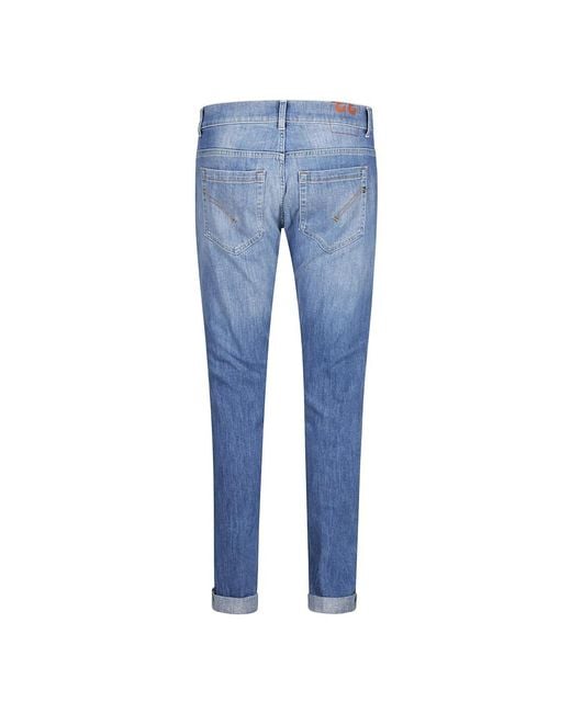 Dondup Blue Slim Fit Jeans for men