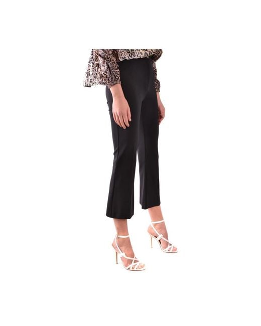Pinko Black Cropped Trousers