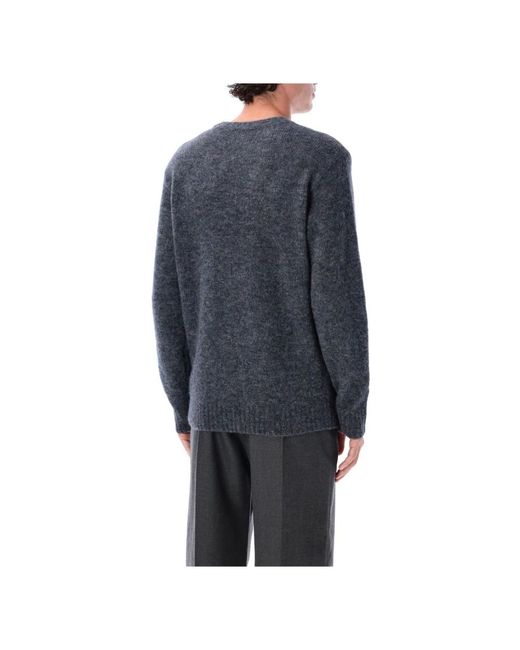 A.P.C. Blue Round-Neck Knitwear for men