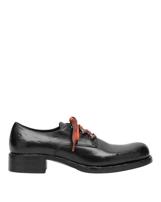 Prada Black Schnürschuhe