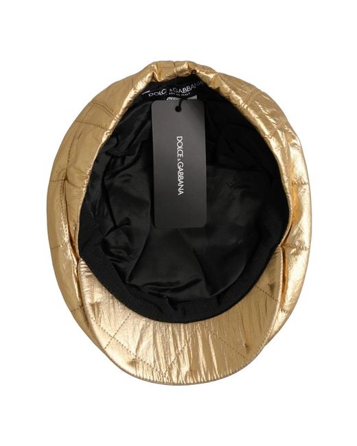 Dolce & Gabbana Metallic Hats & Caps