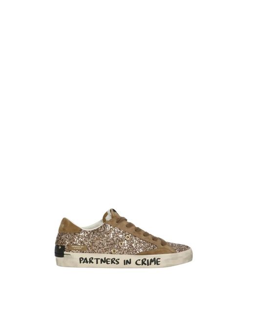 Crime London Natural Sneakers