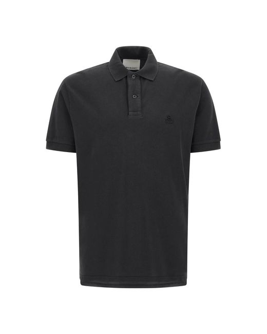 Isabel Marant Black Polo Shirts for men