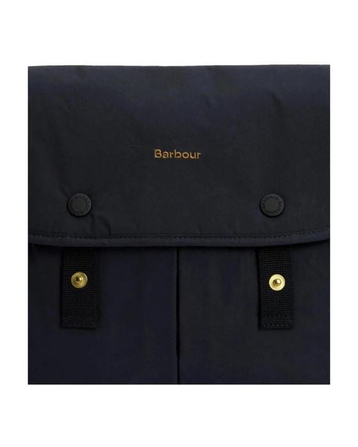 Barbour Black Cross Body Bags for men