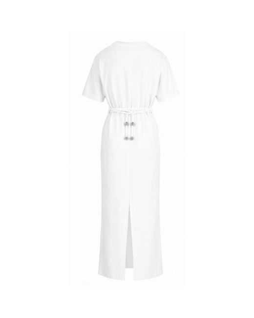 Maxi Dresses Pinko de color White