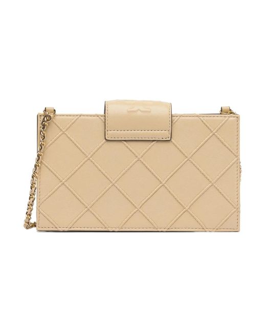 Tory Burch Natural Cross Body Bags