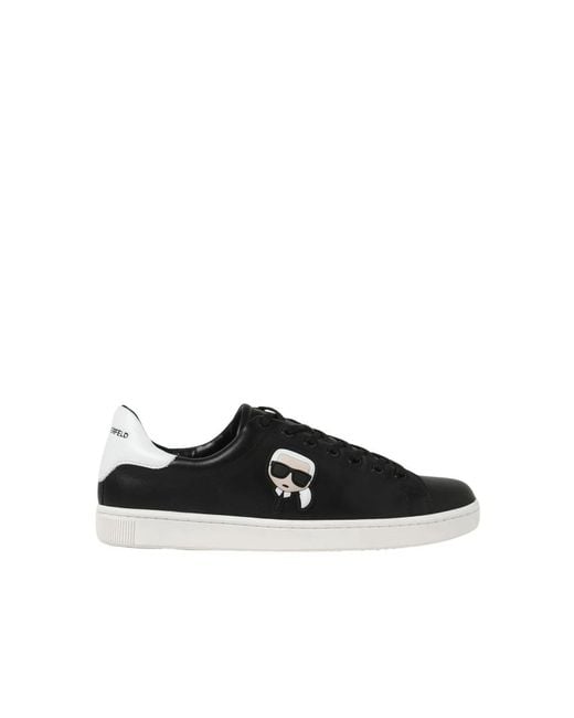 Karl Lagerfeld Black Sneakers for men