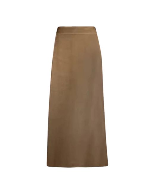 Stenstroms Brown Midi Skirts