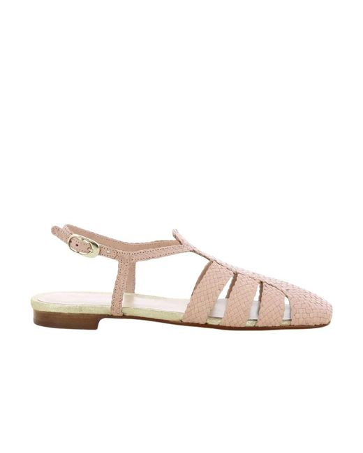 Flat Sandals Pertini de color Pink