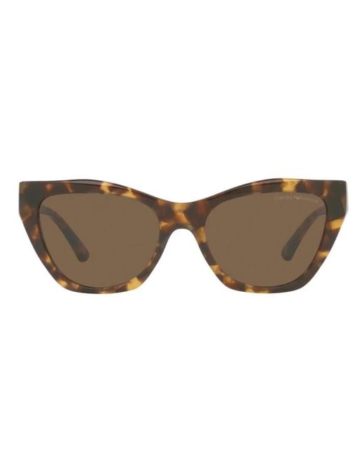 Emporio Armani Brown Ladies' Sunglasses Ea 4176