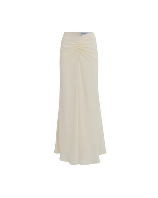 Maxi Skirts Raquel Diniz de color Natural