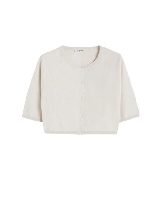 Max Mara White Cardigans