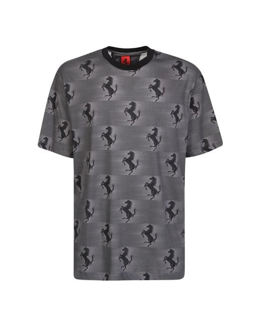 Ferrari Gray T-Shirts for men