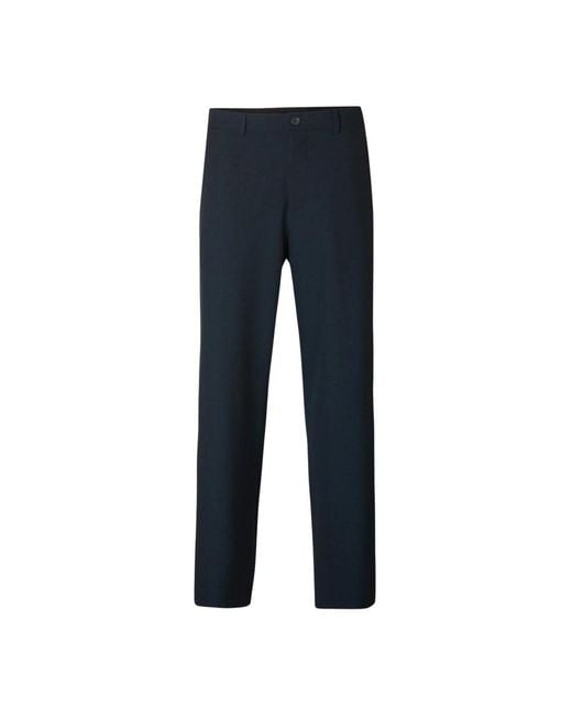 SELECTED Blue Straight Trousers for men