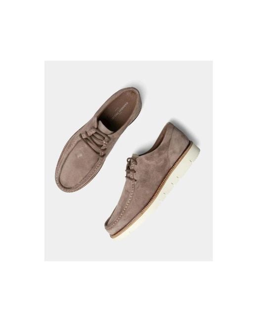 Garment Project Eilo Low Wildlederschuh in Brown für Herren