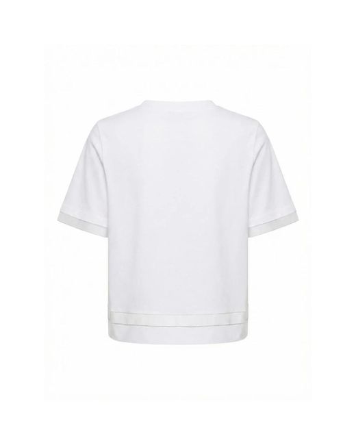 Peserico White T-Shirts
