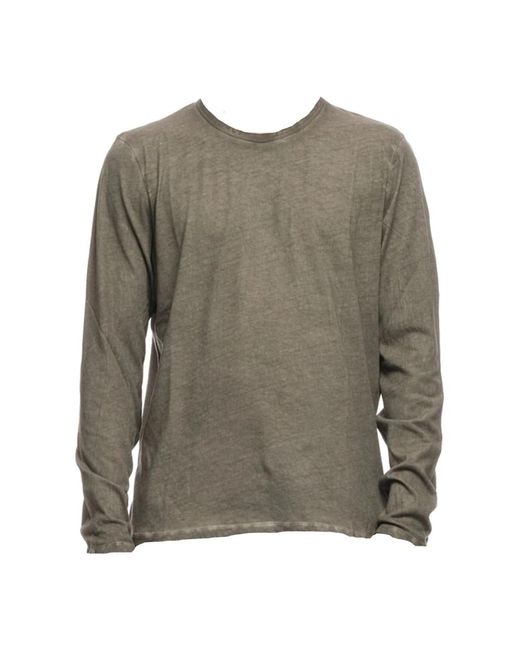 Majestic Filatures Green Round-Neck Knitwear for men