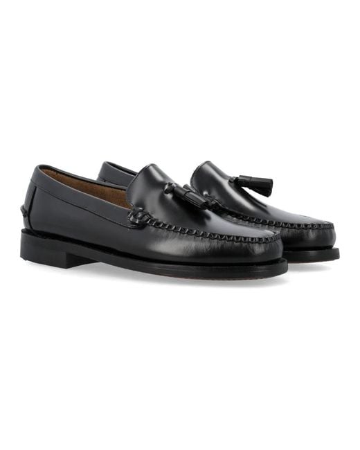 Sebago Black Loafers for men