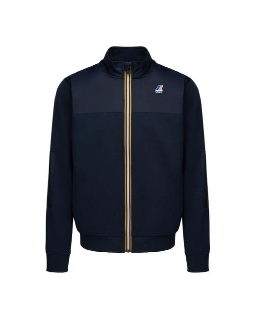 Sweatshirts & hoodies > zip-throughs K-Way pour homme en coloris Blue