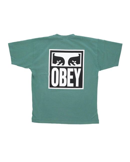 Obey Palmblatt Herren T-Shirt in Green für Herren
