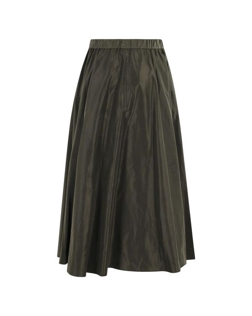 Aspesi Gray Midi Skirts